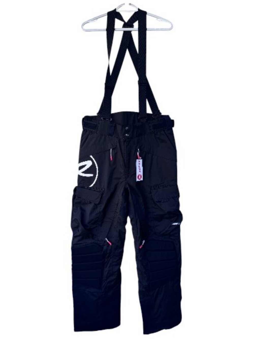 Rossignol Coach cargo bib pants black men's size L NWT